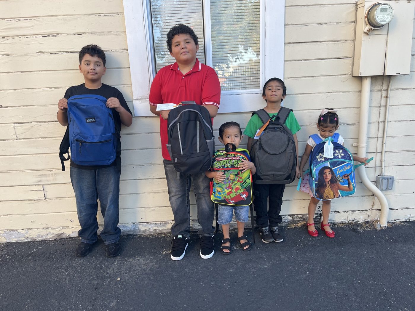 Backpack giveaway